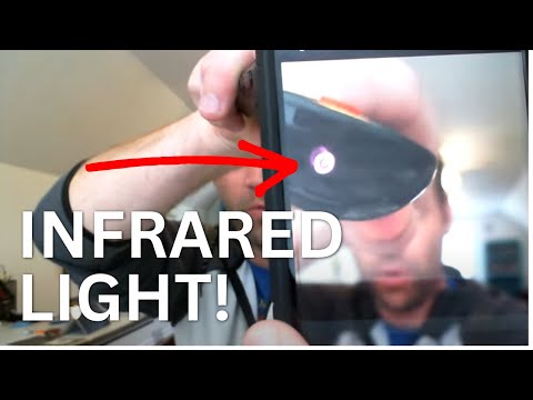 See Infrared Light with Your Cell Phone