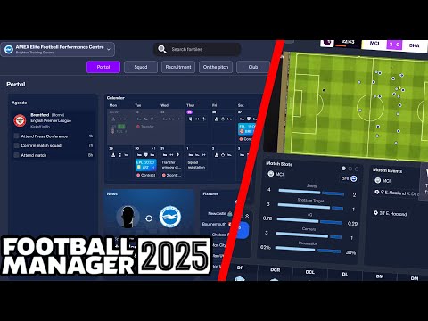 FOOTBALL MANAGER 2025 DEVELOPMENT GAMEPLAY UPDATE