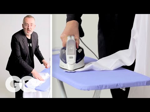 How to Iron a Dress Shirt in 90 Seconds | GQ