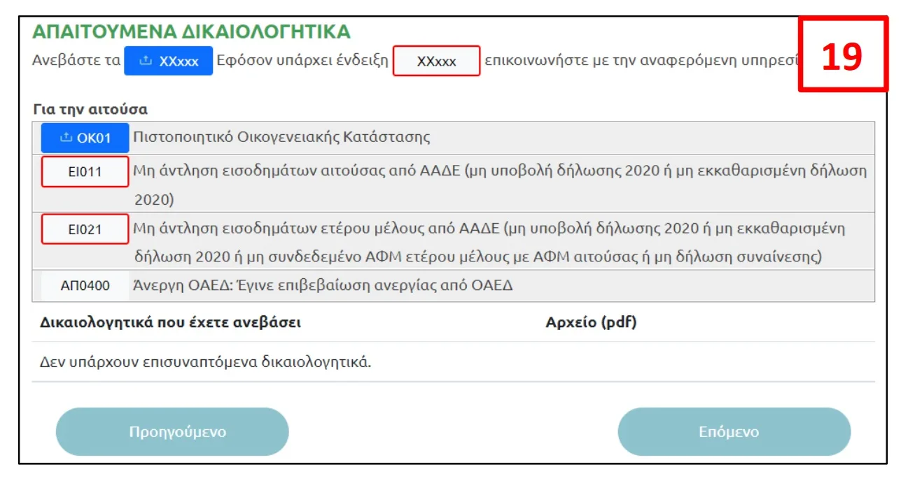 Βήμα 5 - Δικαιολογητικά για ΕΣΠΑ παιδικούς σταθμούς ΕΕΤΑΑ