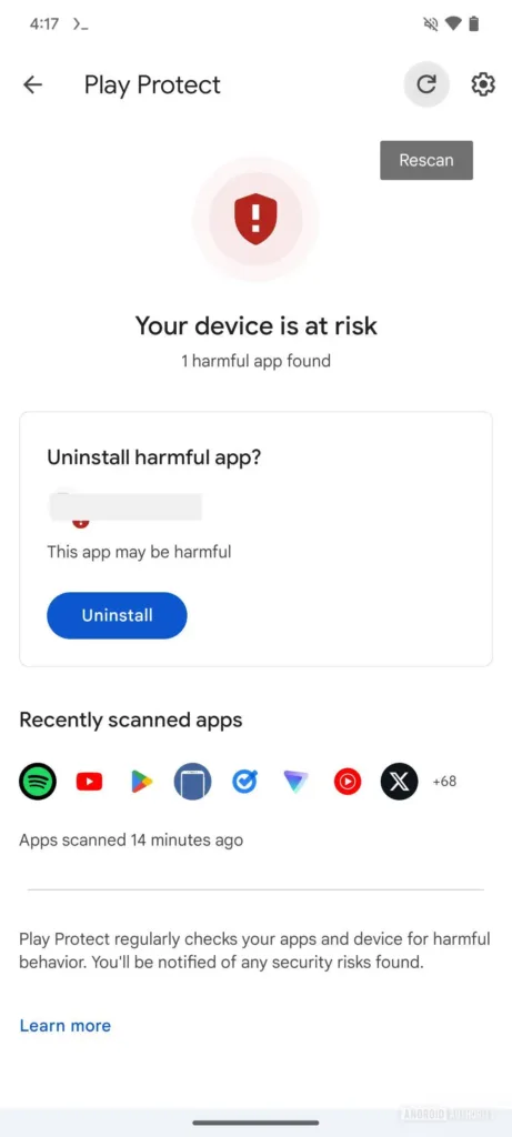 Google play malware