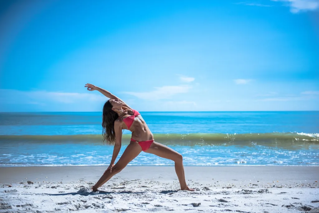 Yoga στην άμμο