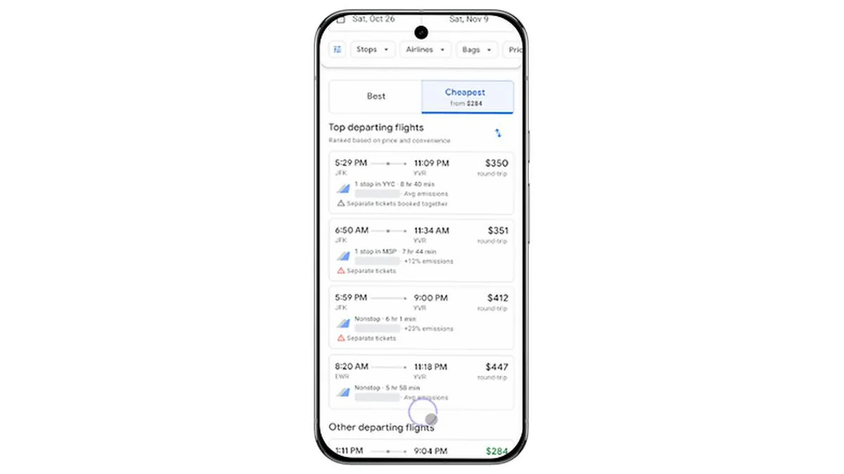 Google Flights: Πως πλέον βρίσκει φθηνότερες πτήσεις