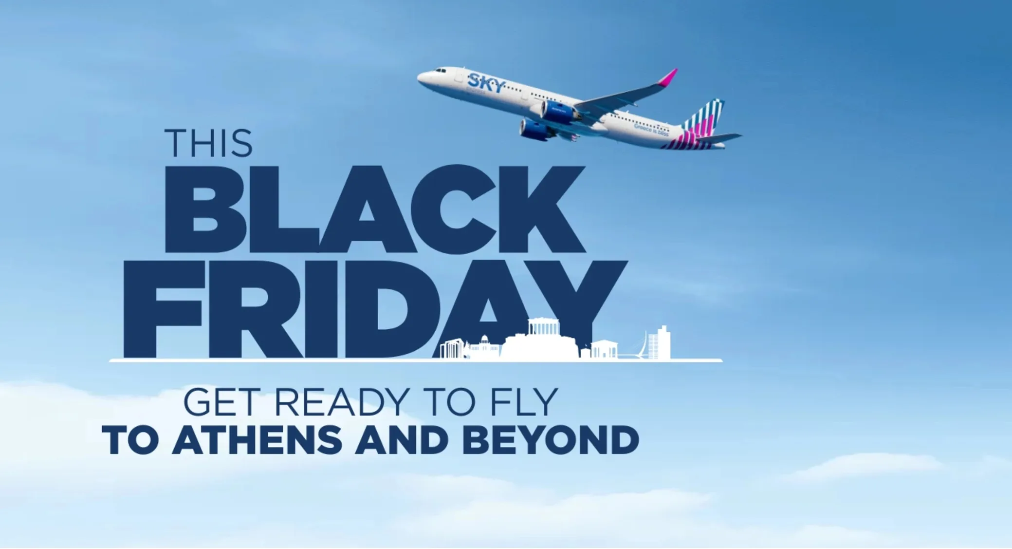 Black Friday: Έρχονται εκπτώσεις σε SKY express και AEGEAN για το επόμενο ταξίδι σου