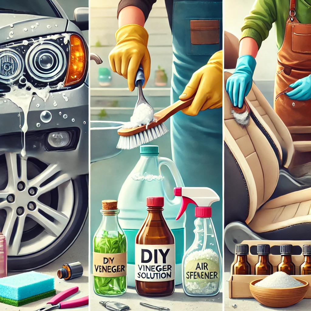 DIY car clean
