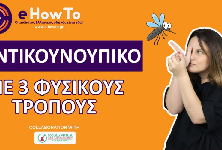 Φτιάξε φυσικό αντικουνουπικό μόνος σου – 3 DIY συνταγές