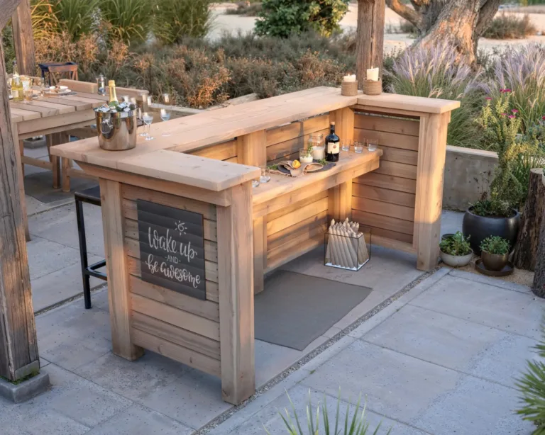 Φτιάξε DIY mini-bar για τον κήπο ή τη βεράντα σου – Το project που θα ζηλέψουν όλοι οι φίλοι σου!