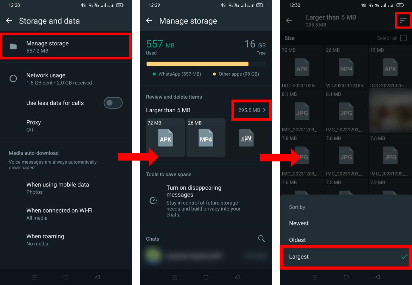 WhatsApp: Αδειάστε τον «κρυφό κάδο» και ελευθερώστε χώρο στο Android