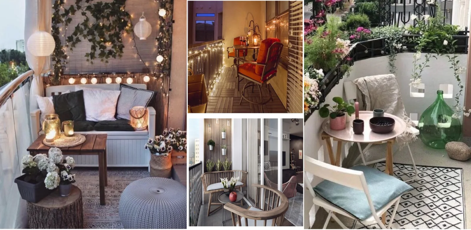 Μεταμόρφωσε το μικρό σου μπαλκόνι σε μια όαση χαλάρωσης - 9 ιδέες για να δείχνει μεγαλύτερο