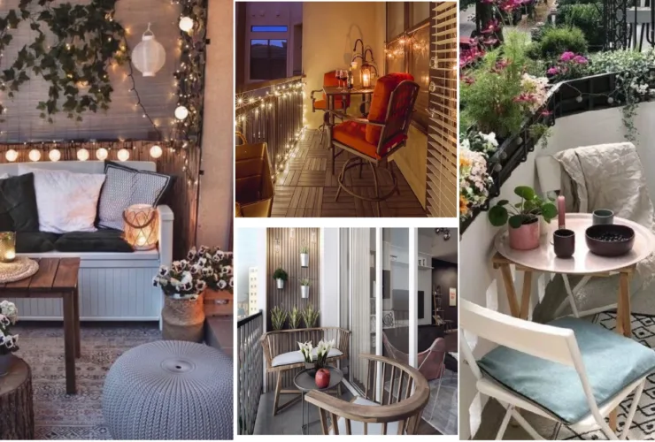 Μεταμόρφωσε το μικρό σου μπαλκόνι σε μια όαση χαλάρωσης - 9 ιδέες για να δείχνει μεγαλύτερο