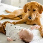 μωρό και σκύλος