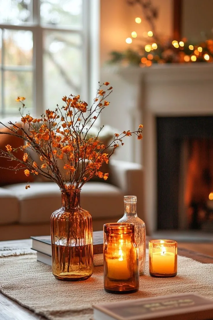 Ιδέες διακόσμησης με κεριά για να φτιάξεις την πιο cozy φθινοπωρινή ατμόσφαιρα