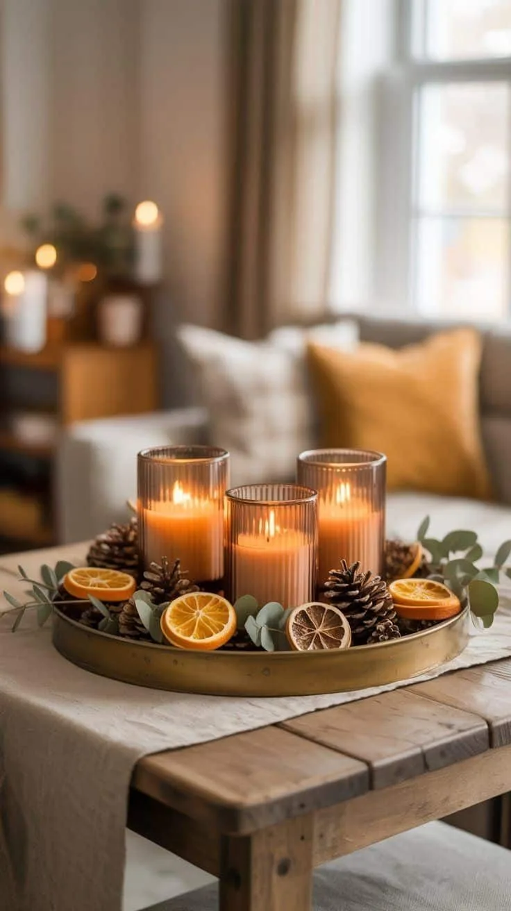 Ιδέες διακόσμησης με κεριά για να φτιάξεις την πιο cozy φθινοπωρινή ατμόσφαιρα