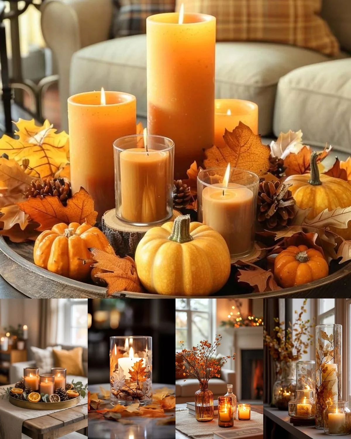 Ιδέες διακόσμησης με κεριά για να φτιάξεις την πιο cozy φθινοπωρινή ατμόσφαιρα