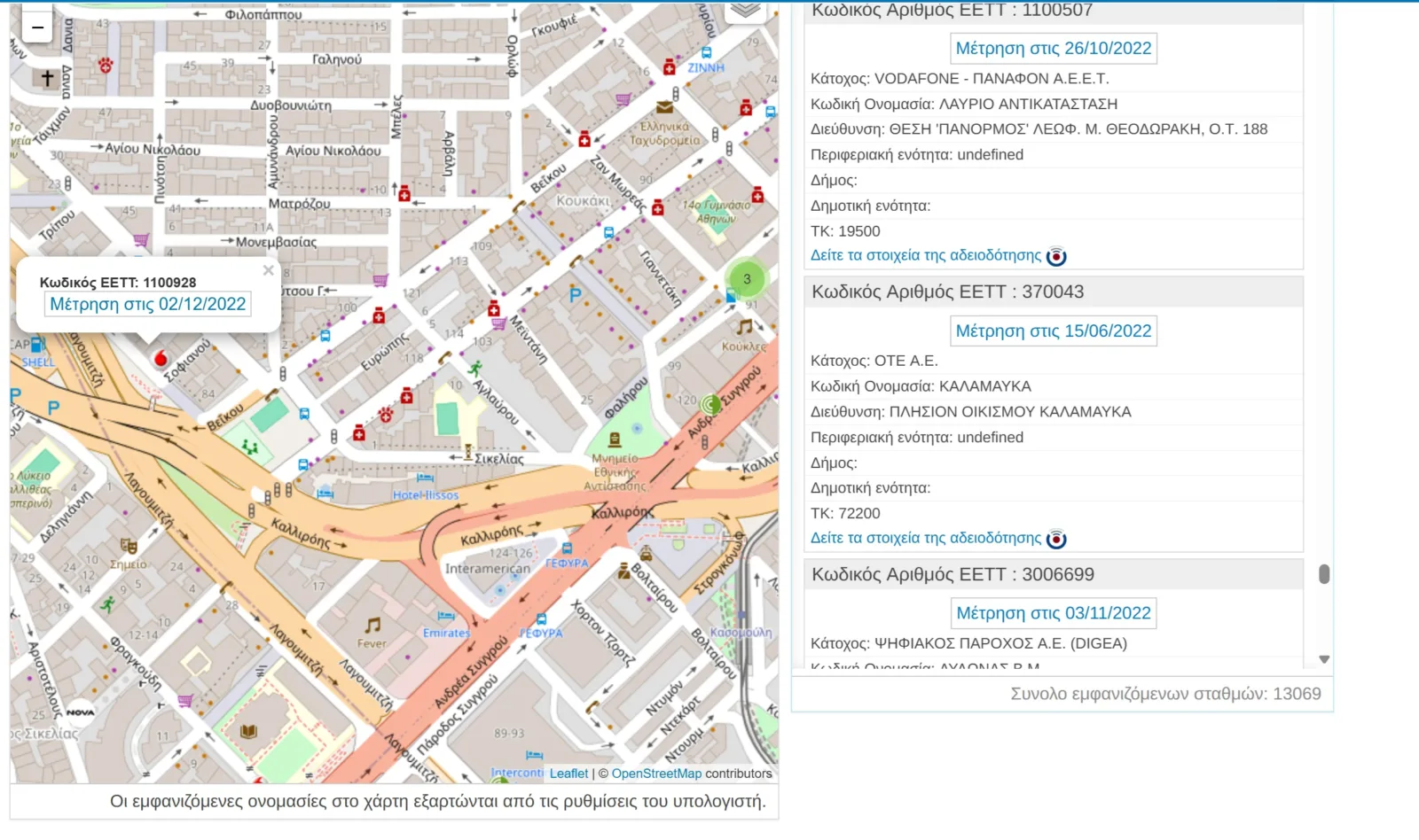 Πώς θα δεις τις κεραίες κινητής τηλεφωνίας στην περιοχή σου και πόση ακτινοβολία εκπέμπουν