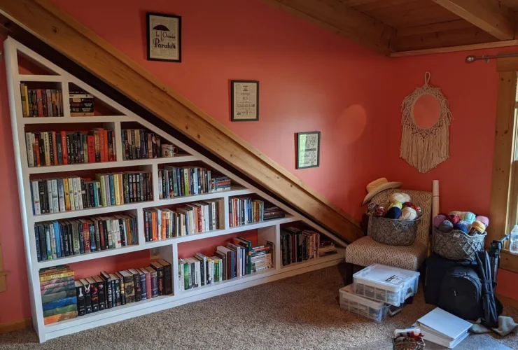 Φτιάξε μόνος σου ξύλινη βιβλιοθήκη σε 5 εύκολα βήματα