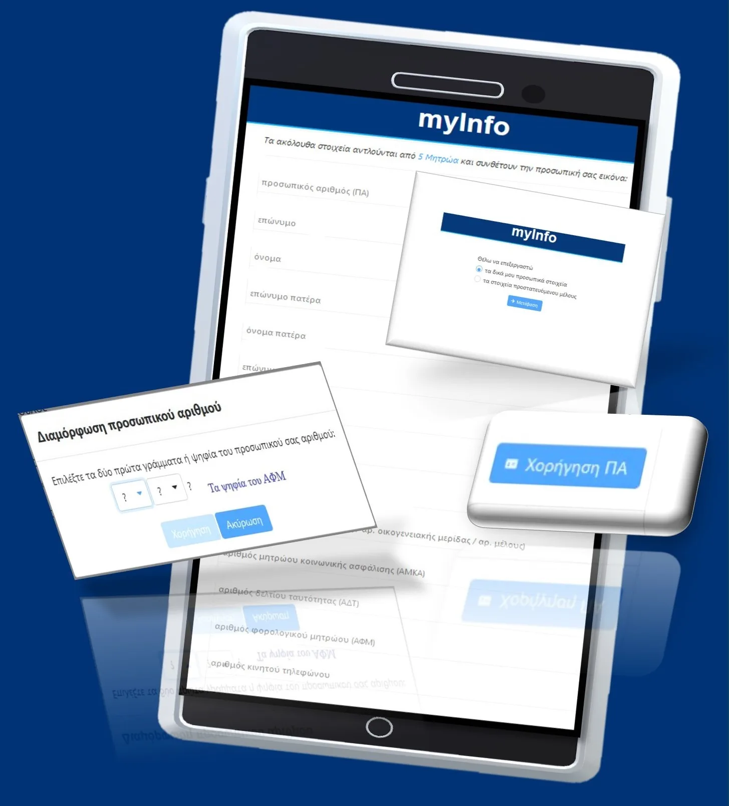 Προσωπικός Αριθμός: Πώς διορθώνονται τα λάθη στα στοιχεία