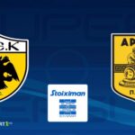 ΑΕΚ – Άρης (23/11/2025): Το κανάλι και η ώρα του ντέρμπι σήμερα Κυριακή