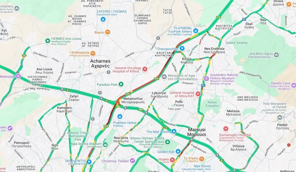 Πώς υπολογίζει την κίνηση το Google Maps και γιατί «πέφτει έξω» το πρωί και το βράδυ