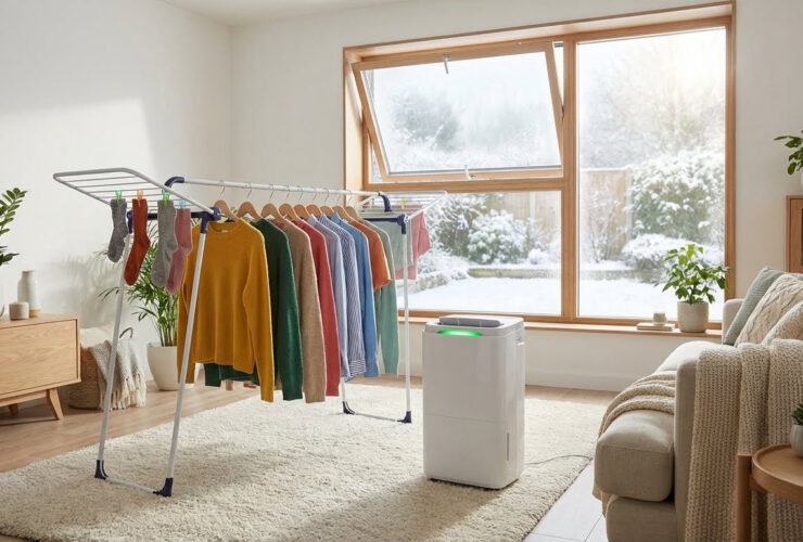 Στέγνωμα ρούχων μέσα στο σπίτι: Το λάθος που προκαλεί μούχλα και το κόλπο του «διπλού στυψίματος»