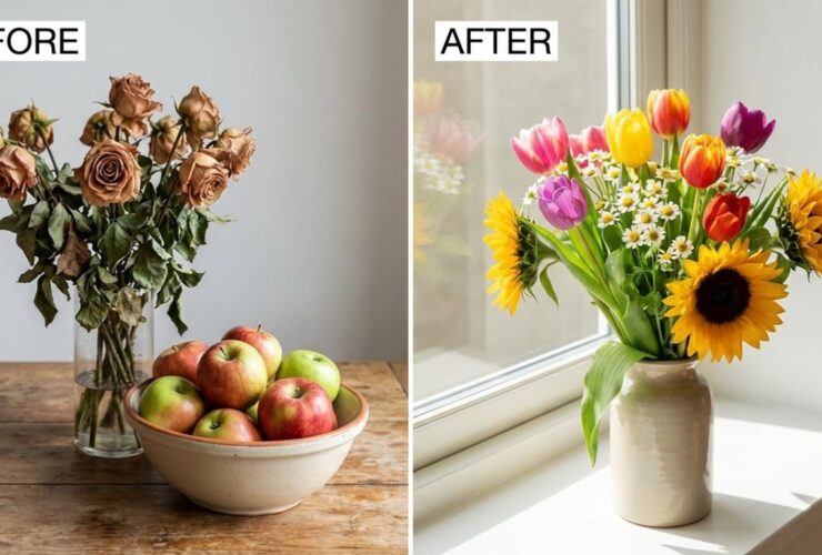 Γιατί μαραίνονται τα λουλούδια σας τόσο γρήγορα; Το λάθος με τη φρουτιέρα και πώς να τα κρατήσετε φρέσκα για μέρες