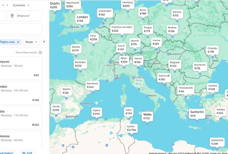Το «κόλπο» του Google Flights για πάμφθηνα εισιτήρια που έγινε viral (και 4 ακόμα hacks)
