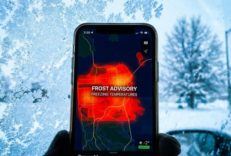 Ο «Άγνωστος» Χάρτης του gov.gr: Δες τι ώρα θα πιάσει παγετό ακριβώς στο στενό σου (Live)