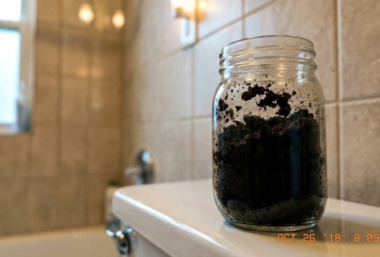 Ένα κουταλάκι αρκεί: Γιατί όλοι ρίχνουν κατακάθια καφέ στην τουαλέτα (Και τι λένε οι υδραυλικοί)