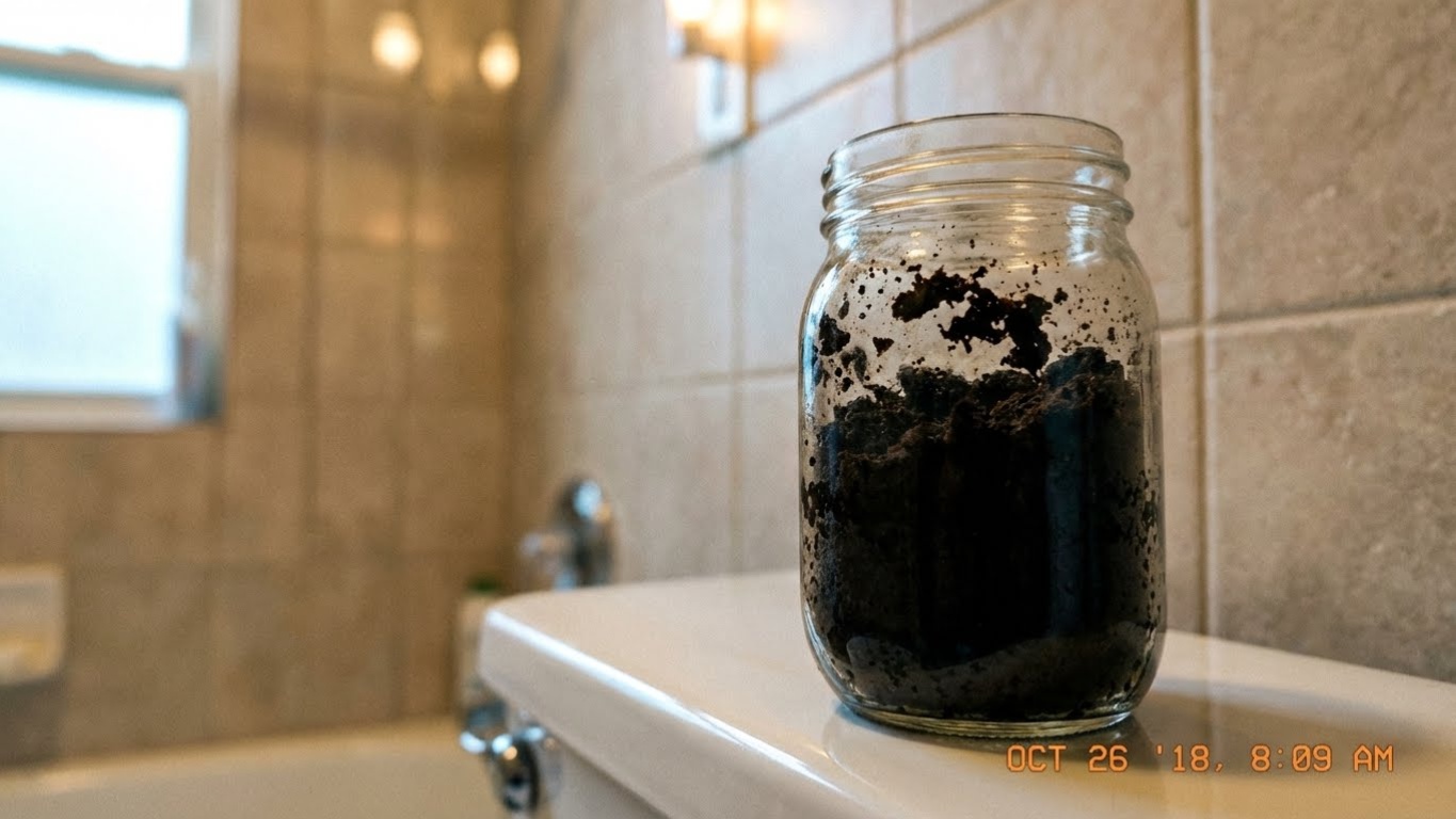 Ένα κουταλάκι αρκεί: Γιατί όλοι ρίχνουν κατακάθια καφέ στην τουαλέτα (Και τι λένε οι υδραυλικοί)