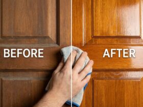 Οι πόρτες σας θα μοιάζουν καινούργιες: Το σπιτικό «μείγμα» με 3 υλικά που εξαφανίζει δαχτυλιές και θαμπάδα