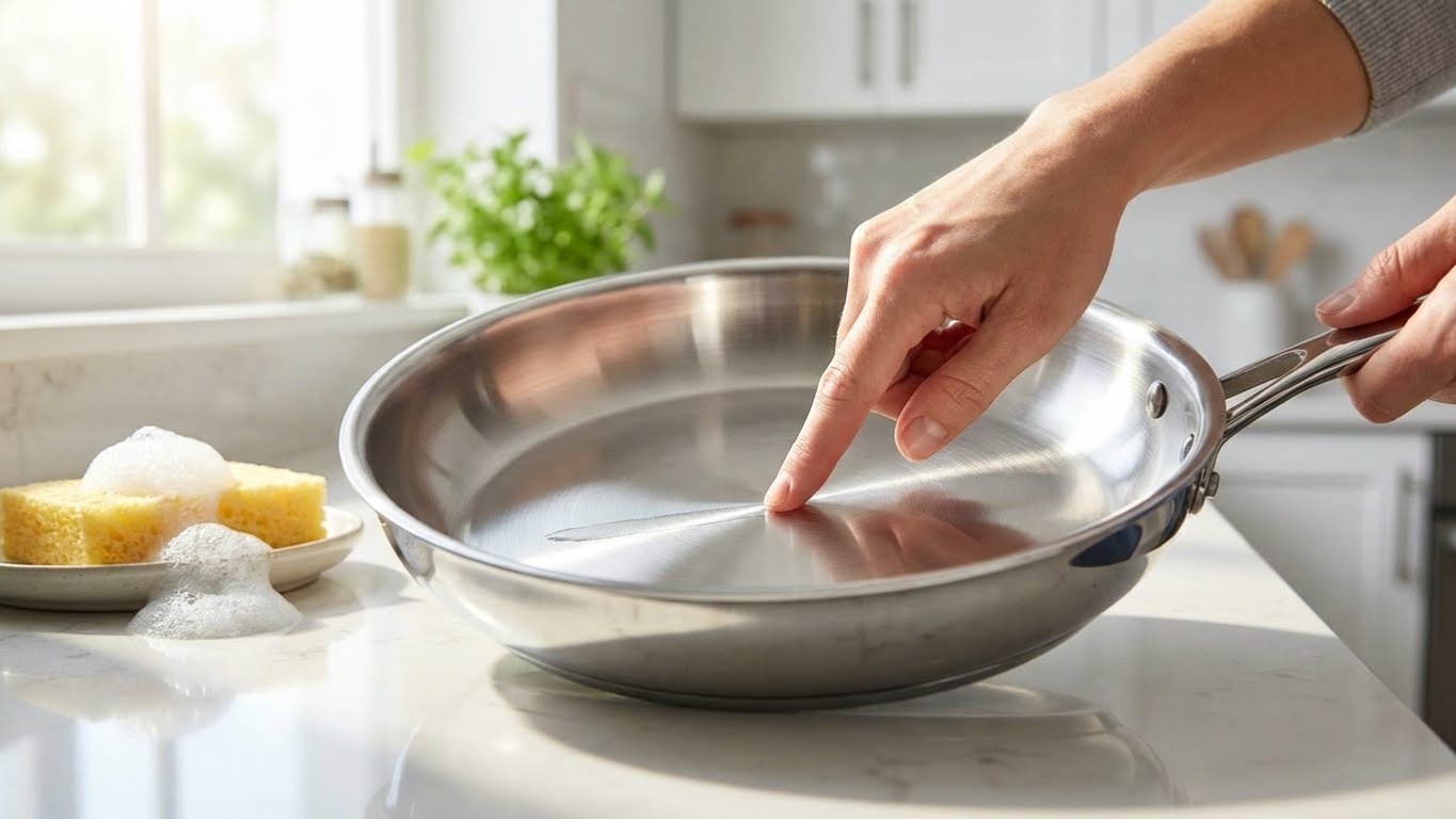 Γιατί το «καθαρό» τηγάνι κολλάει στα χέρια; Το λάθος στο πλύσιμο και πώς να λάμψει ξανά