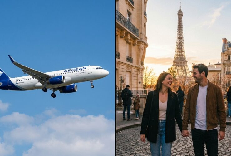 Aegean: Το απόλυτο δώρο Αγίου Βαλεντίνου – 1+1 εισιτήριο δωρεάν για Πάσχα & Καλοκαίρι
