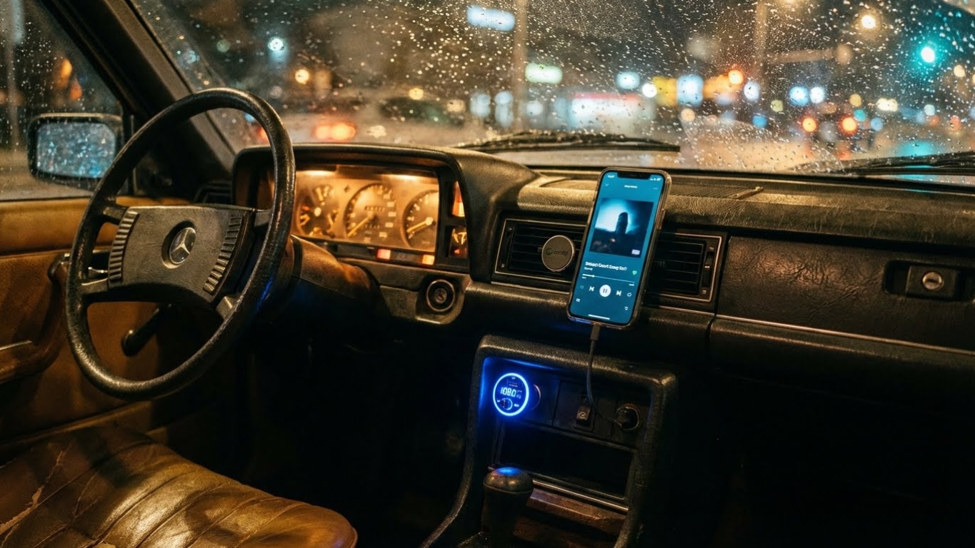 Έχεις παλιό ραδιόφωνο; Το gadget των 10€ που φέρνει το Spotify στο αμάξι σου