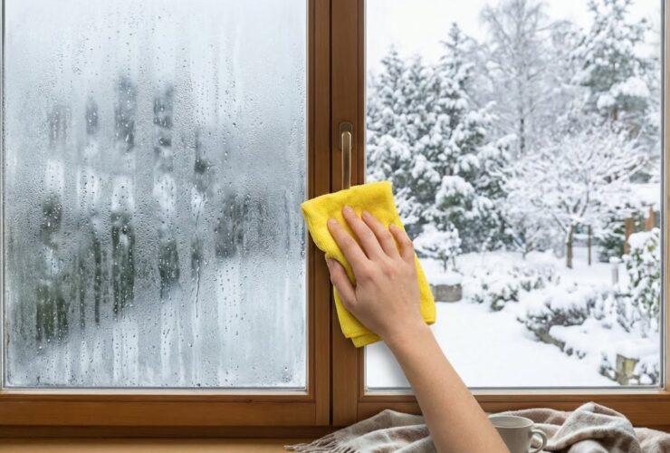 Υγρασία στα παράθυρά το πρωί; Το κόλπο με το υγρό πιάτων που σταματάει τη μούχλα