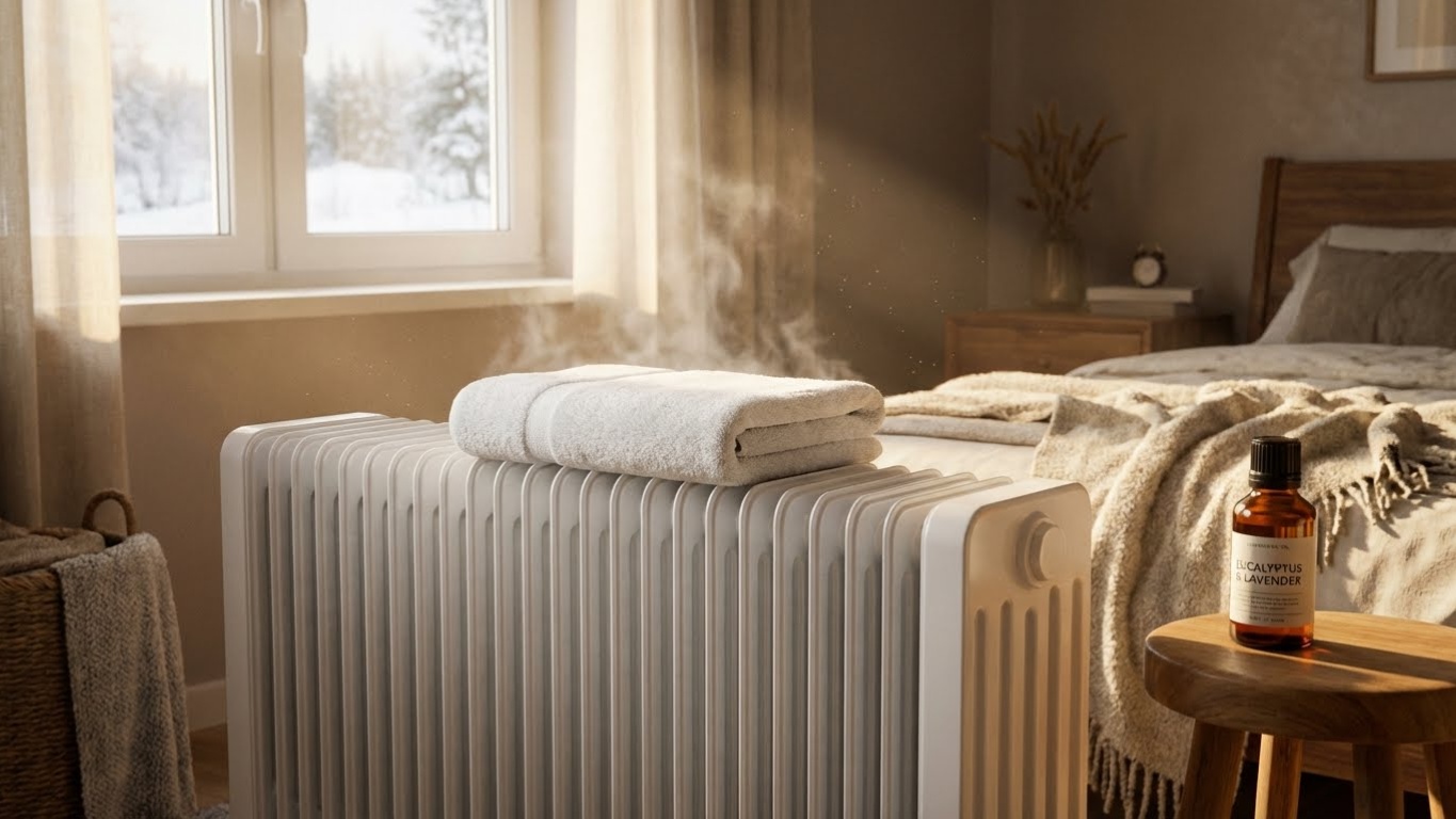 Ξυπνάς με ξηρό λαιμό; Το κόλπο της «Βρεγμένης Πετσέτας» που σώζει τον ύπνο σου