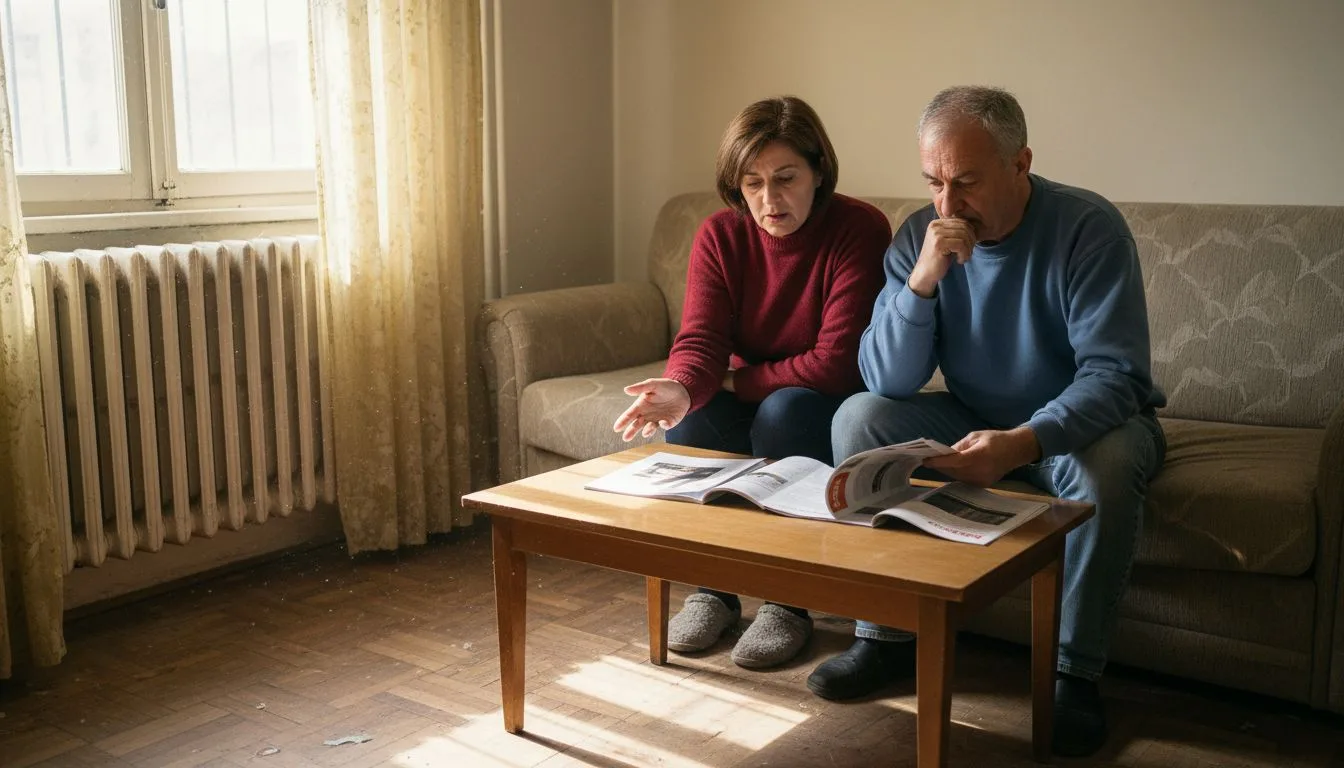 Ένα ζευγάρι από την Ελλάδα εξετάζει διαφορετικές λύσεις για τη θέρμανση του σπιτιού του και μοιράζεται τις απόψεις του για κάθε επιλογή.