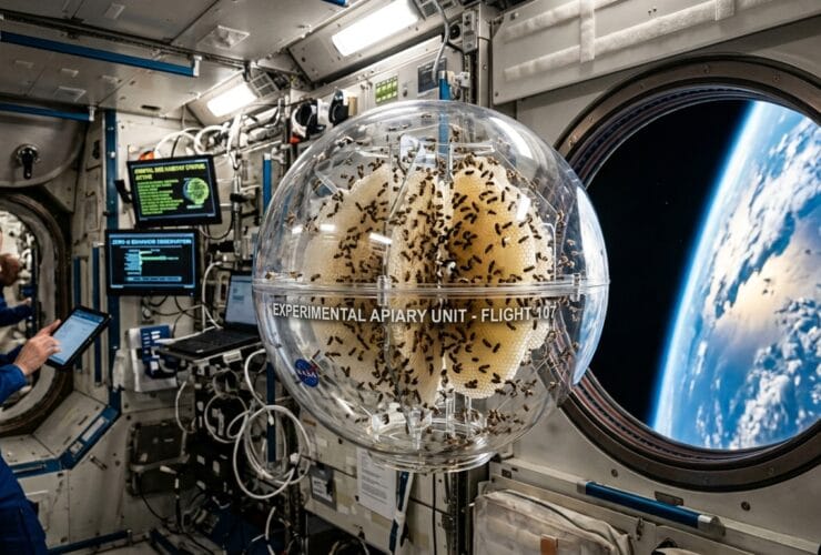 Το πείραμα της NASA με 3.300 μέλισσες στο διάστημα (1984)