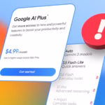 Η Google αφαιρεί τα μοντέλα Gemini Pro από το φθηνό πακέτο Google AI Plus